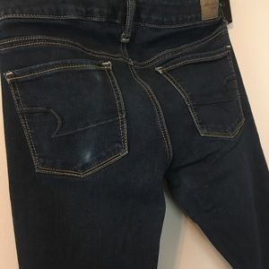 Mid rise skinny jeans